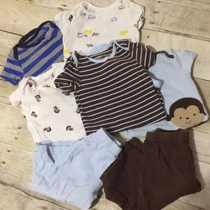 Carters onesie and pants bundle